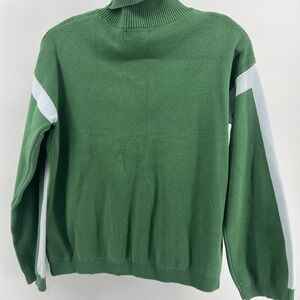 La Ligne Sweater Womens Size Small Green Cotton Blend N‎ Cashmere